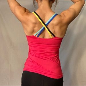 2FOR$15! Strappy Tank Top w/ Built in Bra